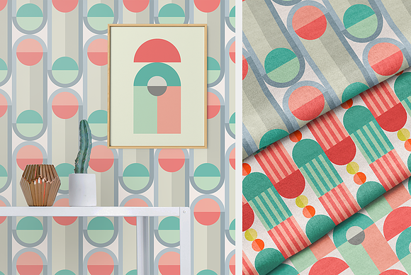 Geo Deco in Patterns - product preview 7