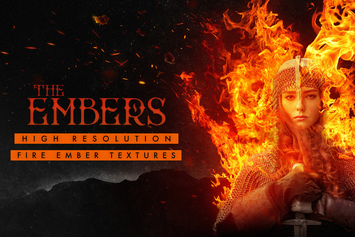 The Embers - Fire Ember Textures in Textures - product preview 8