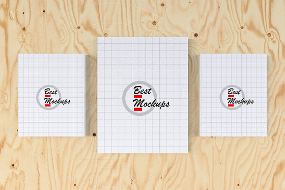 Set of three canvas mockups creator in Product Mockups - product preview 1