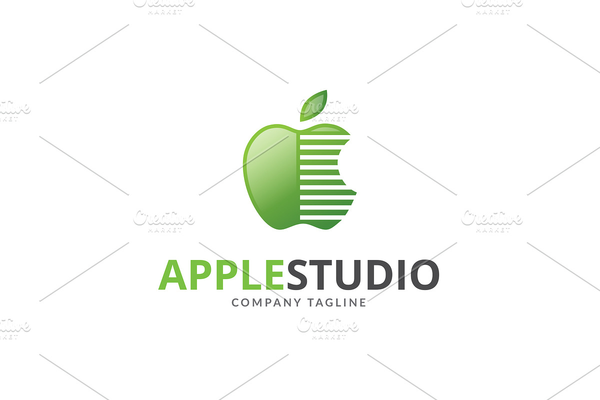 Apple Studio Logo in Logo Templates - product preview 8