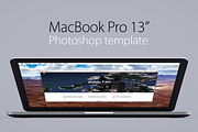 MacBook Pro 13" retina template