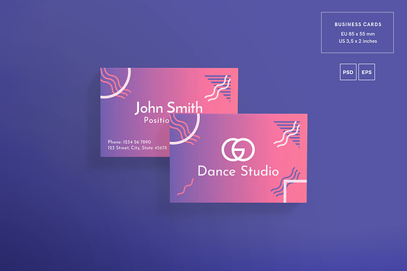 Branding Pack | Dance Lessons Studio in Branding Mockups - product preview 5