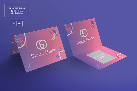 Branding Pack | Dance Lessons Studio in Branding Mockups - product preview 6