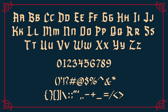 Syadesh + Extras in Blackletter Fonts - product preview 2