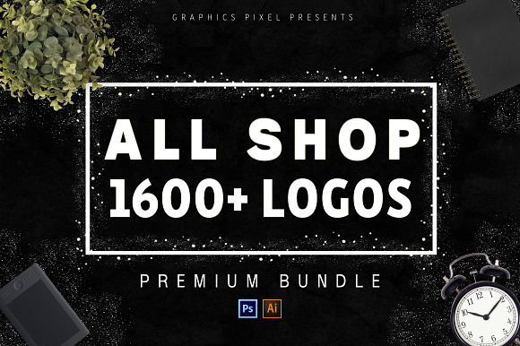 All Shop! 1600+ Logos Mega Bundle in Logo Templates - product preview 82