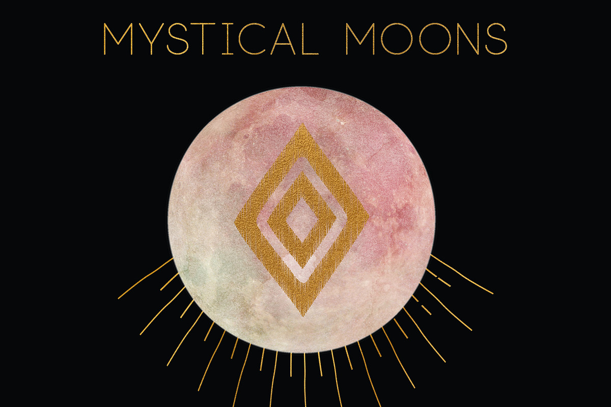 20% OFF! MYSTICAL MOONS in Illustrations - product preview 8