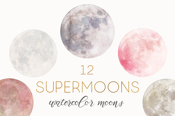 20% OFF! MYSTICAL MOONS in Illustrations - product preview 7
