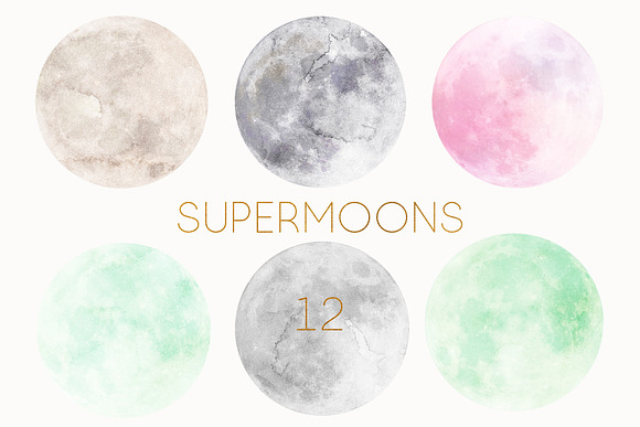 20% OFF! MYSTICAL MOONS in Illustrations - product preview 9