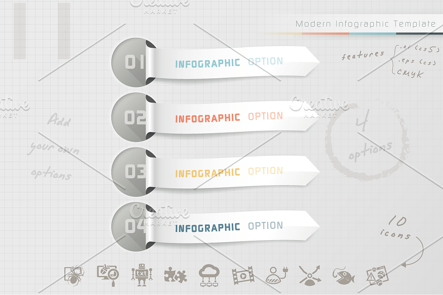 Modern Infographic Options (11)