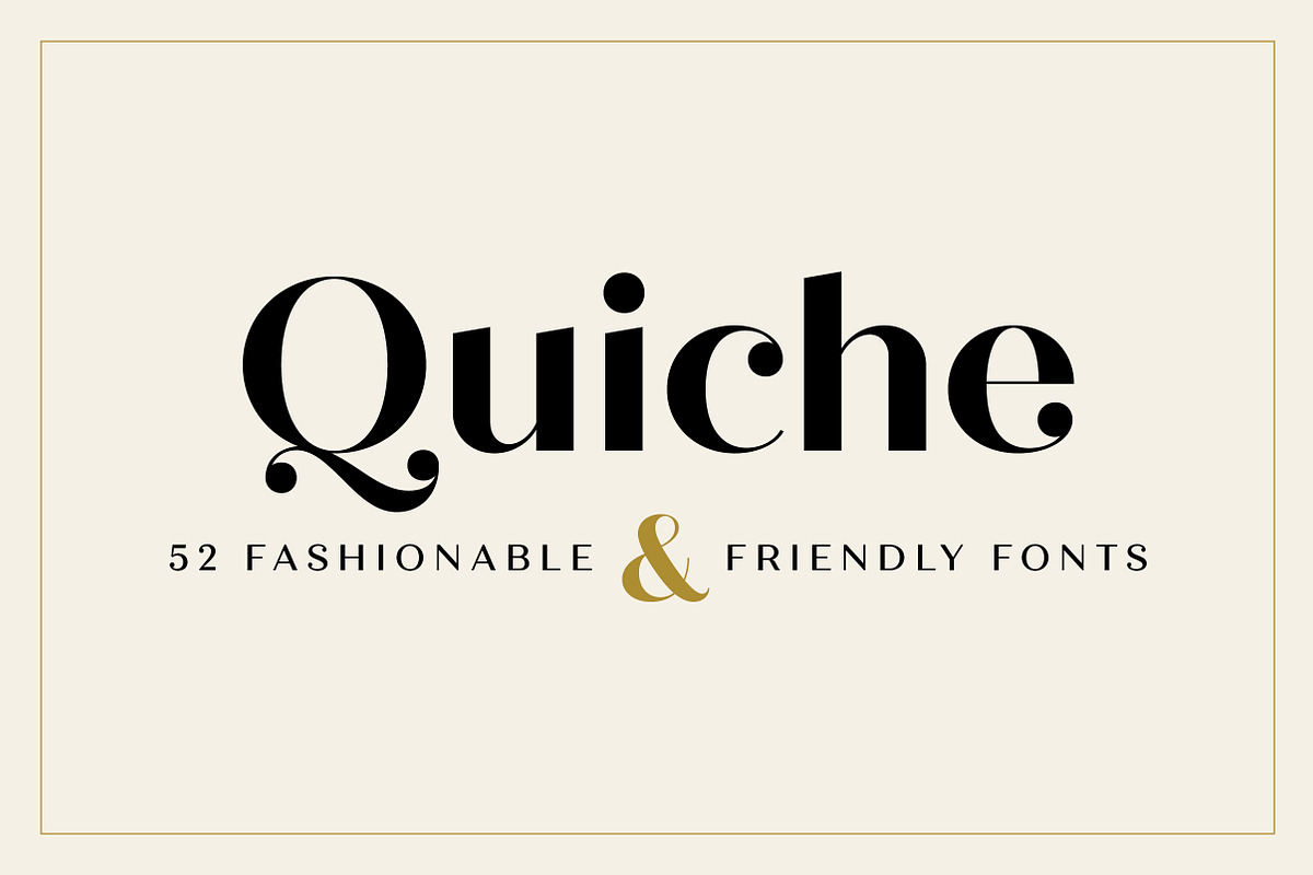 Quiche Font Family in Sans-Serif Fonts - product preview 8