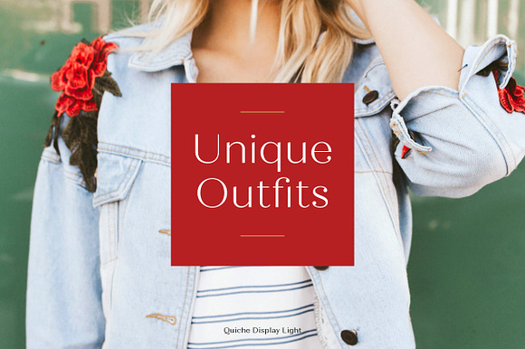 Quiche Font Family in Sans-Serif Fonts - product preview 1