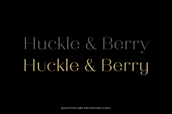 Quiche Font Family in Sans-Serif Fonts - product preview 7