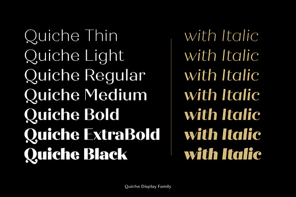 Quiche Font Family in Sans-Serif Fonts - product preview 9