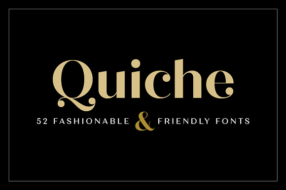Quiche Font Family in Sans-Serif Fonts - product preview 24