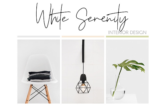 White Serenity Signature Font in Script Fonts - product preview 3