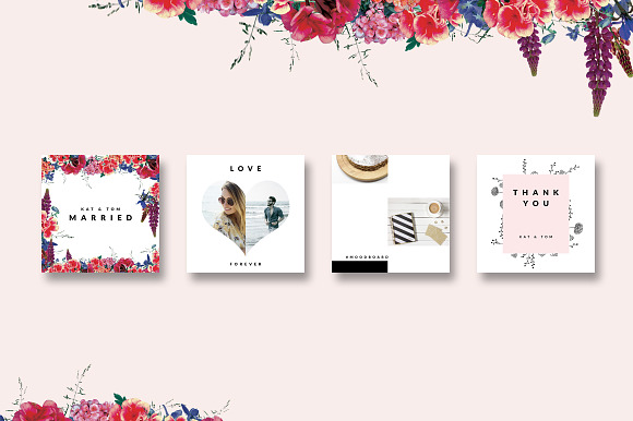 ANIMATED Instagram Posts - Wedding in Instagram Templates - product preview 2