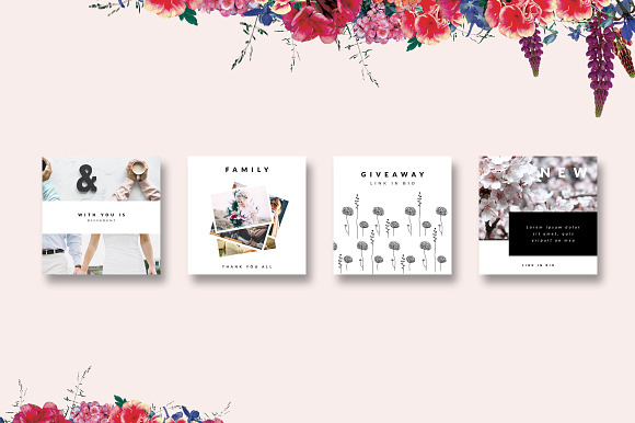ANIMATED Instagram Posts - Wedding in Instagram Templates - product preview 3