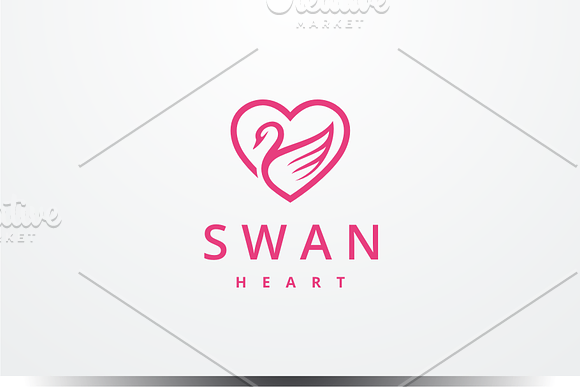 Swan Logo in Logo Templates - product preview 1