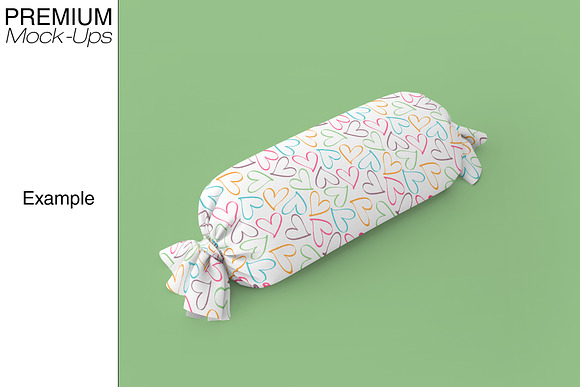 Cheeky Bon Bon Pillow Mockup Set in Product Mockups - product preview 5