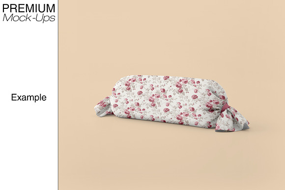Cheeky Bon Bon Pillow Mockup Set in Product Mockups - product preview 7
