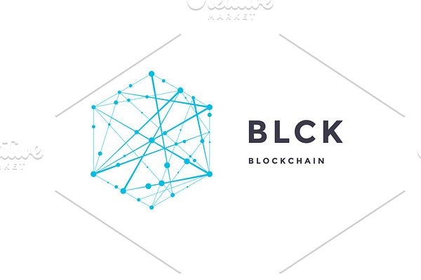 Template label for blockchain technology