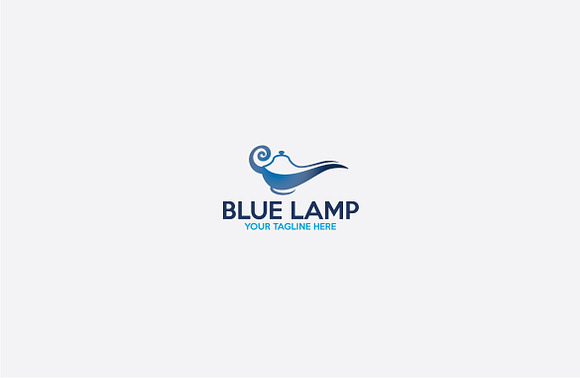 BLUE LAMP in Logo Templates - product preview 1