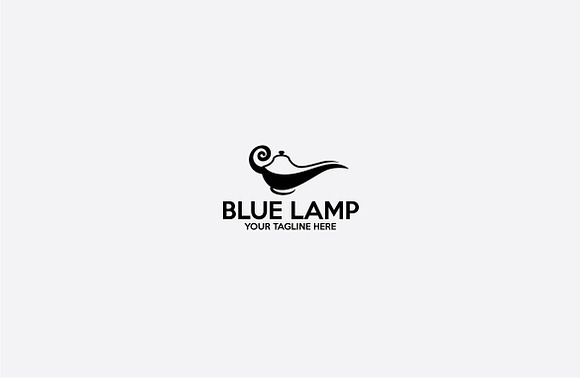 BLUE LAMP in Logo Templates - product preview 2