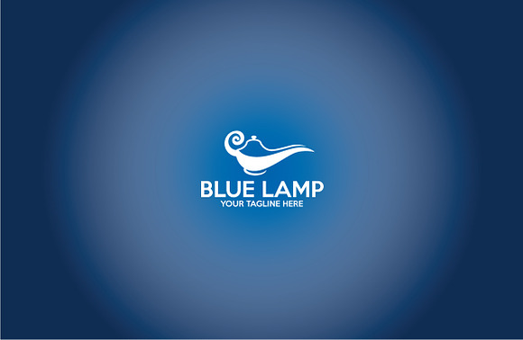 BLUE LAMP in Logo Templates - product preview 4