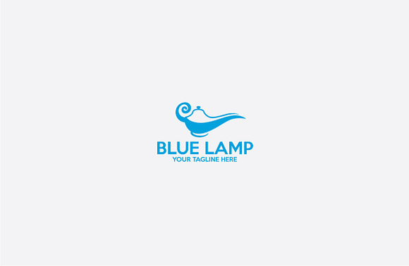 BLUE LAMP in Logo Templates - product preview 5