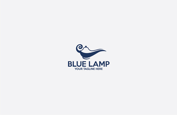 BLUE LAMP in Logo Templates - product preview 6