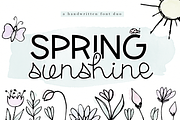 Spring Sunshine - Script Font Duo