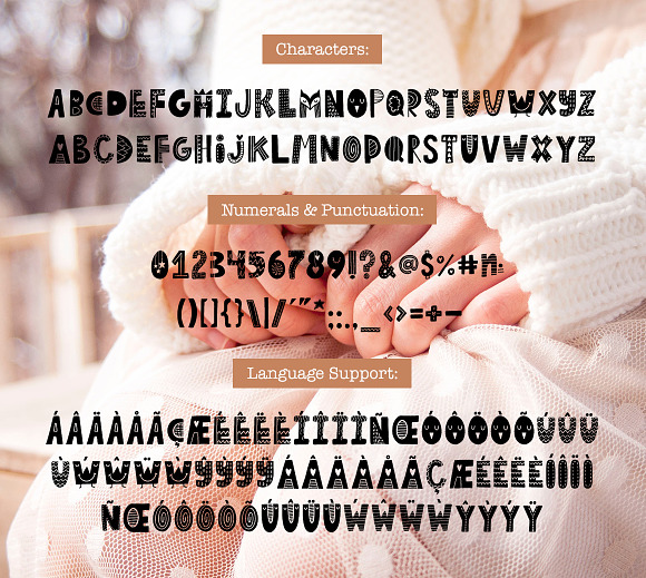 Tiny Joy Font - Scandinavian & Kids in Text Fonts - product preview 1