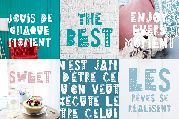 Tiny Joy Font - Scandinavian & Kids in Text Fonts - product preview 4