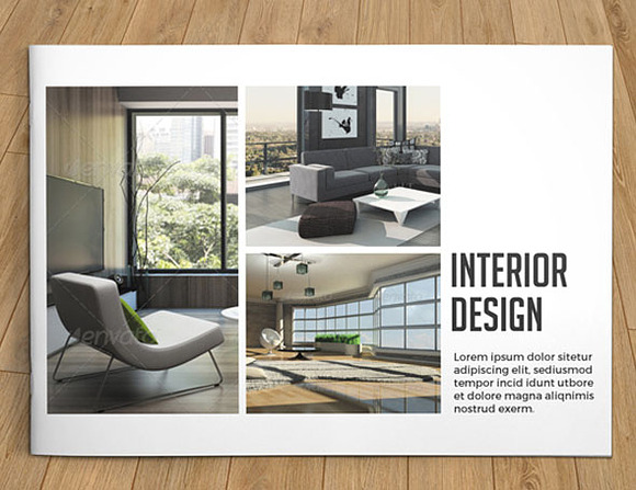 Interior design brochure-V101 in Brochure Templates - product preview 1