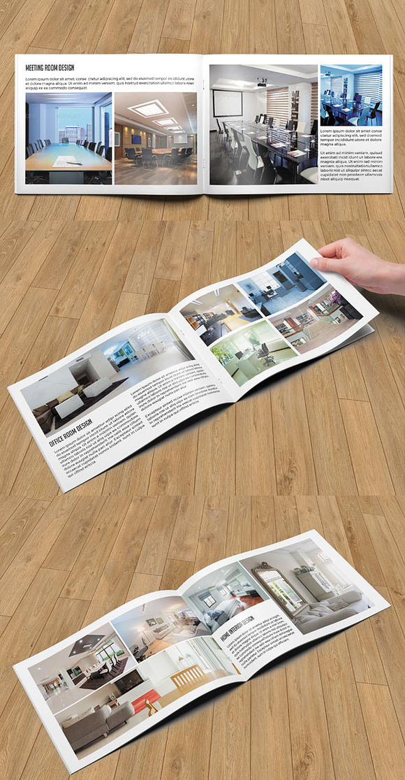 Interior design brochure-V101 in Brochure Templates - product preview 3