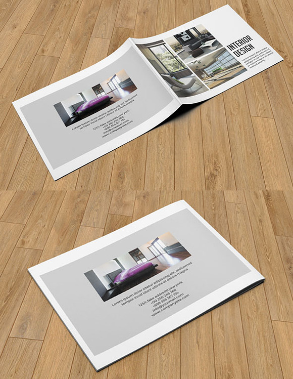 Interior design brochure-V101 in Brochure Templates - product preview 4