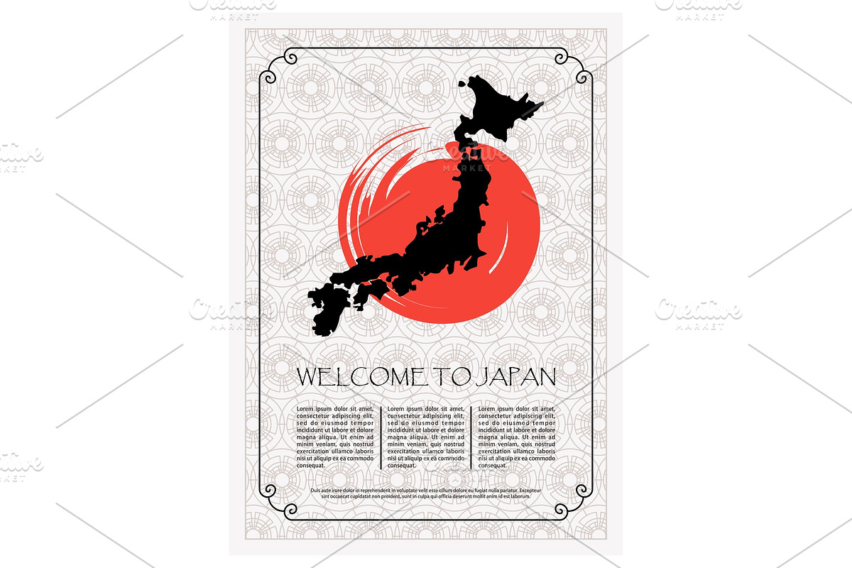 japan poster concept in Illustrations - product preview 8