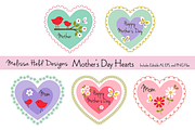 Mother's Day Hearts