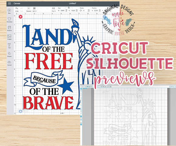 Land of the Free Statue of Liberty in Illustrations - product preview 1