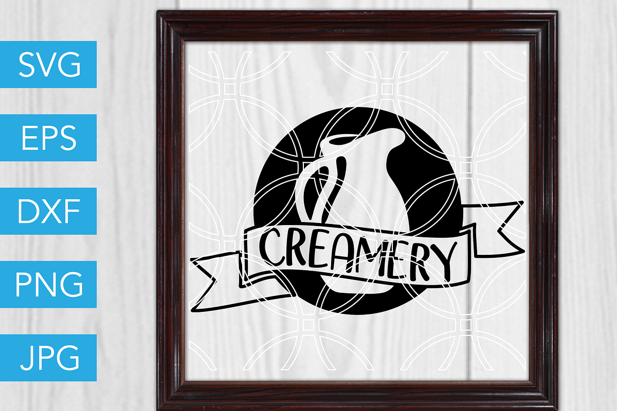 Creamery SVG Farm SVG in Illustrations - product preview 8