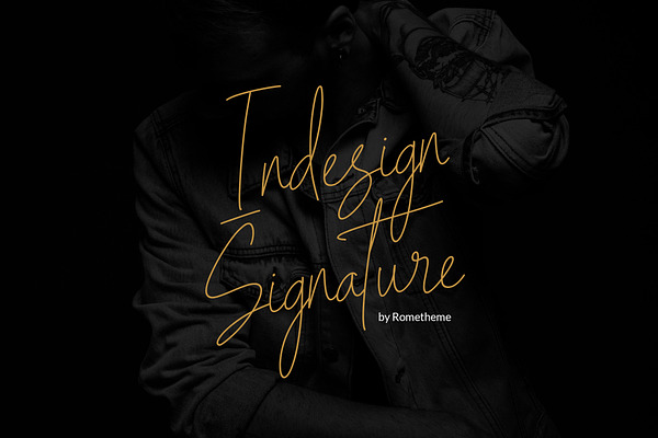 Indesign Signature Script
