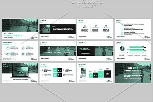 Powerpoint Presentation Templates in Presentation Templates - product preview 2