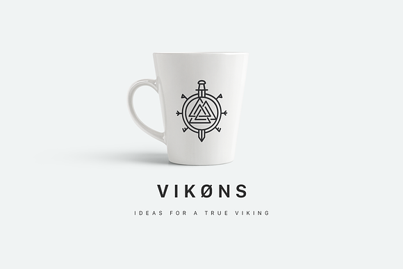 Vikons: the Striking Viking icon set in Cute Icons - product preview 3