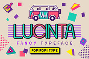 Lucinta Fancy Typeface