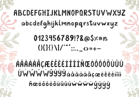 Douillet Font with Hygge Clipart! in Script Fonts - product preview 5