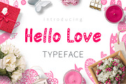 Hello Love - Valentine's Day Font