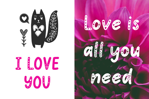 Hello Love - Valentine's Day Font in Display Fonts - product preview 2