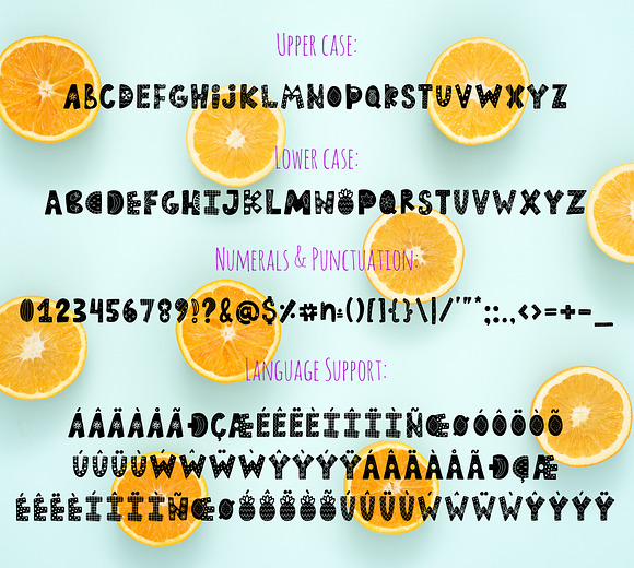 Summer Day Typeface with Clipart! in Display Fonts - product preview 6