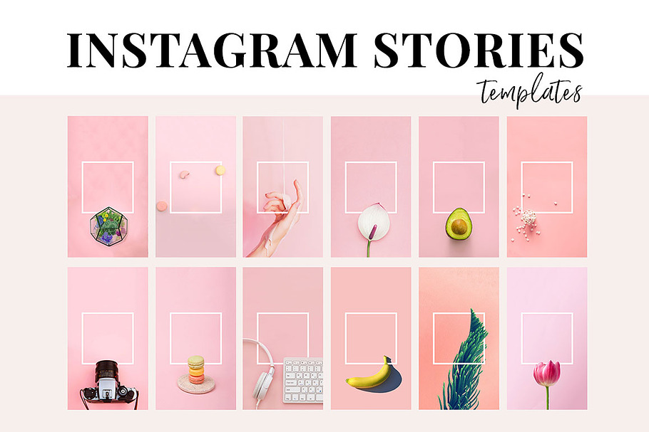 Instagram Stories Templates Pack