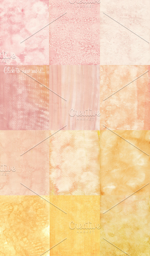 24 Watercolour Textures in Textures - product preview 3